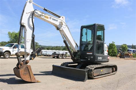 mini e-45 excavator|Bobcat E45 Excavators Equipment for Sale.